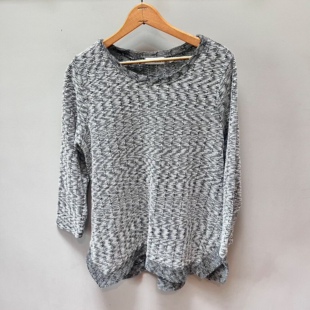 Habitat Women's‎ Textured Knit Long Sleeve Top S